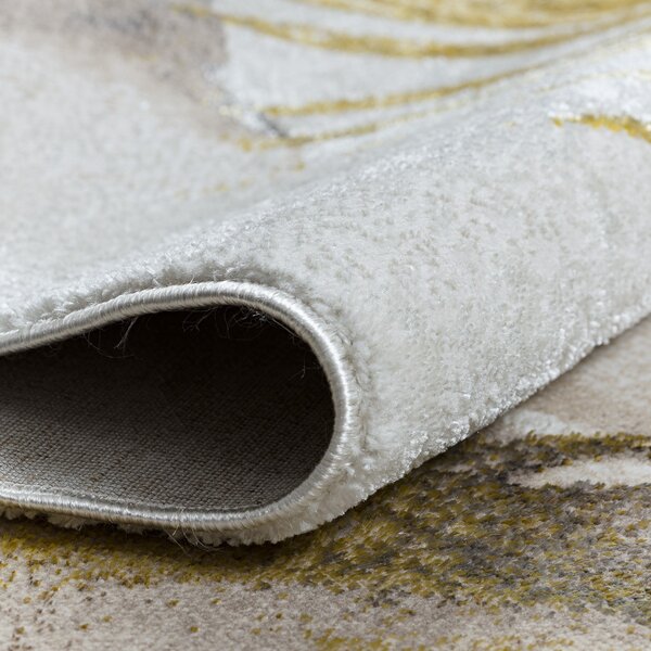 Dywany Łuszczów, Kusový koberec Bliss Z216AZ137 cream/gold, 80x150, béžová, kancelář