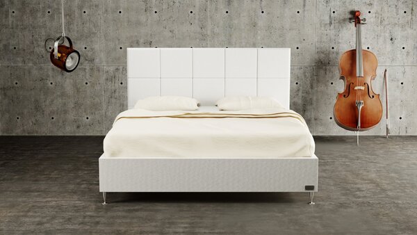 Materasso VEGA - designová čalouněná postel (typ potahu A)