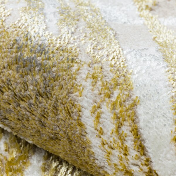 Dywany Łuszczów, Kusový koberec Bliss Z216AZ137 cream/gold, 80x150, béžová, kancelář
