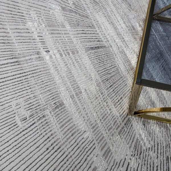 Dywany Łuszczów, Kusový koberec Bliss Z206AZ256 grey, 80x150, šedá, kancelář