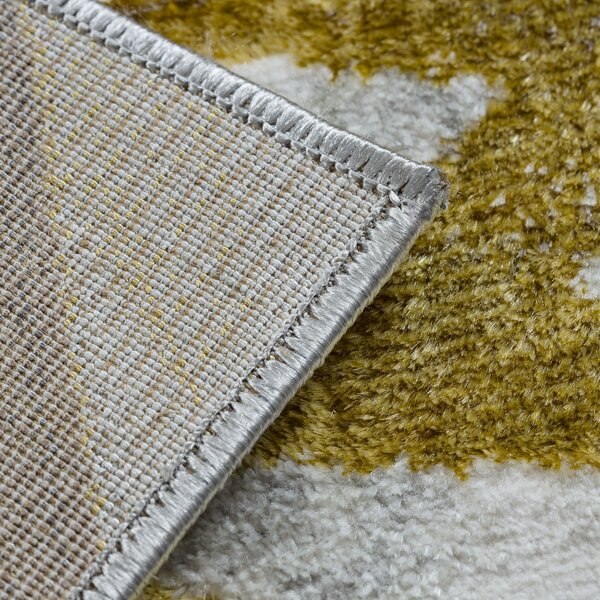 Dywany Łuszczów, Kusový koberec Bliss Z217AZ276 gold/grey, 80x150, šedá, kancelář