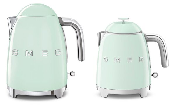 Světle zelená rychlovarná konvice z nerezové oceli 800 ml Retro Style – SMEG