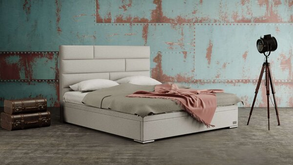 Materasso SPECTRA - designová čalouněná postel (typ potahu A) 140 x 200 cm