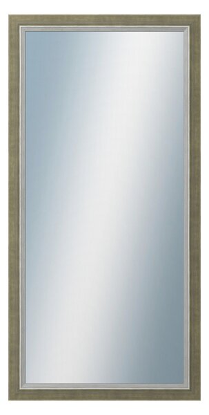 DANTIK - Zarámované zrcadlo - rozměr s rámem cca 60x120 cm z lišty AMALFI zelená (3115)