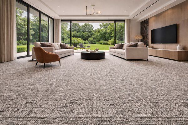 Spoltex, Metrážový koberec Optik 17 Šedý, na míru, šíře 4m,5m, šedá, filc, chodba / předsíň