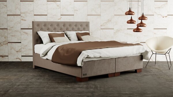 Materasso VELORUM - čalouněná postel (typ potahu A) 200 x 200 cm
