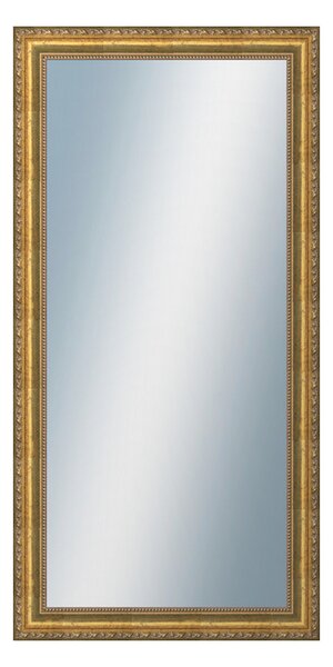 DANTIK - Zarámované zrcadlo - rozměr s rámem cca 60x120 cm z lišty KLASIK zlatá (2824)