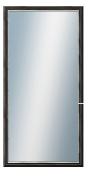 DANTIK - Zarámované zrcadlo - rozměr s rámem cca 60x120 cm z lišty Anversa černá AG (3150)