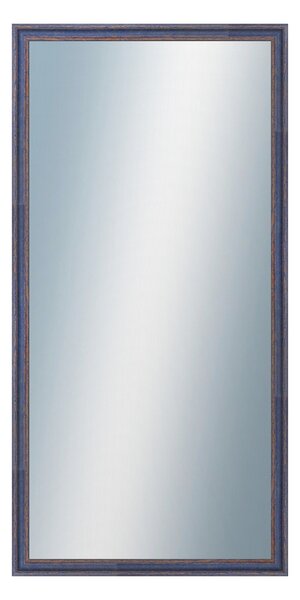 DANTIK - Zarámované zrcadlo - rozměr s rámem cca 60x120 cm z lišty LYON modrá (2668)