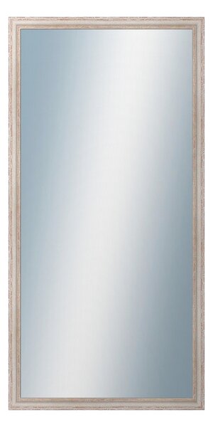 DANTIK - Zarámované zrcadlo - rozměr s rámem cca 60x120 cm z lišty LYON šedá (2667)