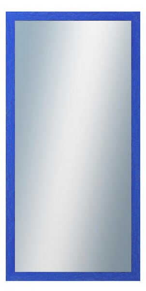 DANTIK - Zarámované zrcadlo - rozměr s rámem cca 60x120 cm z lišty RETRO modrá (2532)