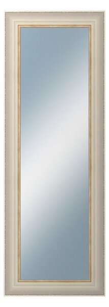 DANTIK - Zarámované zrcadlo - rozměr s rámem cca 50x140 cm z lišty GREECE bílá (2639)