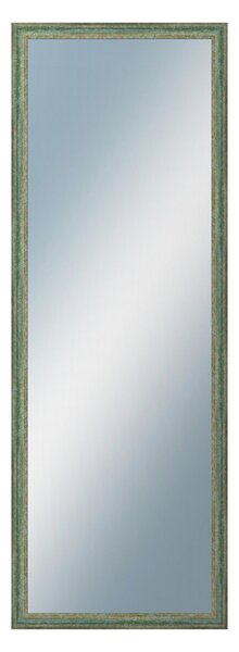 DANTIK - Zarámované zrcadlo - rozměr s rámem cca 50x140 cm z lišty LYON zelená (2706)