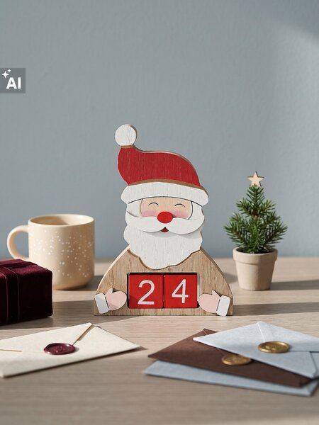Sinsay - Adventní kalendář ve tvaru Santa Clause - vícebarevná