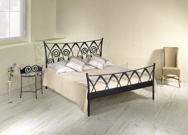 IRON-ART RONDA - designová kovová postel 160 x 200 cm, kov