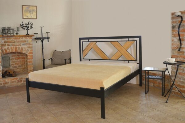 IRON-ART DOVER kanape - kovová postel v industriálním stylu 180 x 200 cm