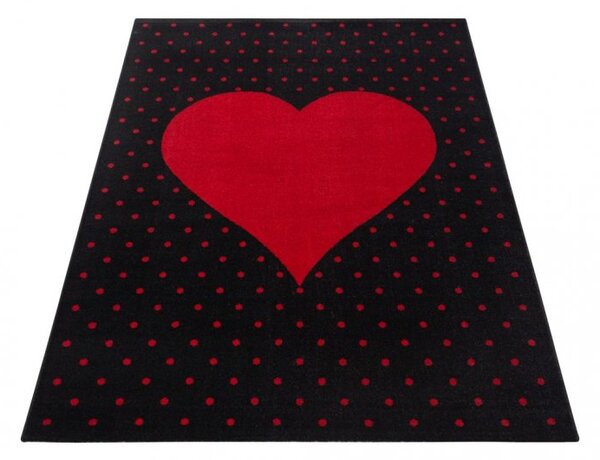 Dětský kusový koberec Bambi 830 Red | Červený Typ: 80x150 cm