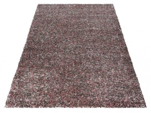 Chlupatý kusový koberec Enjoy Shaggy 4500 Rose Typ: 120x170 cm