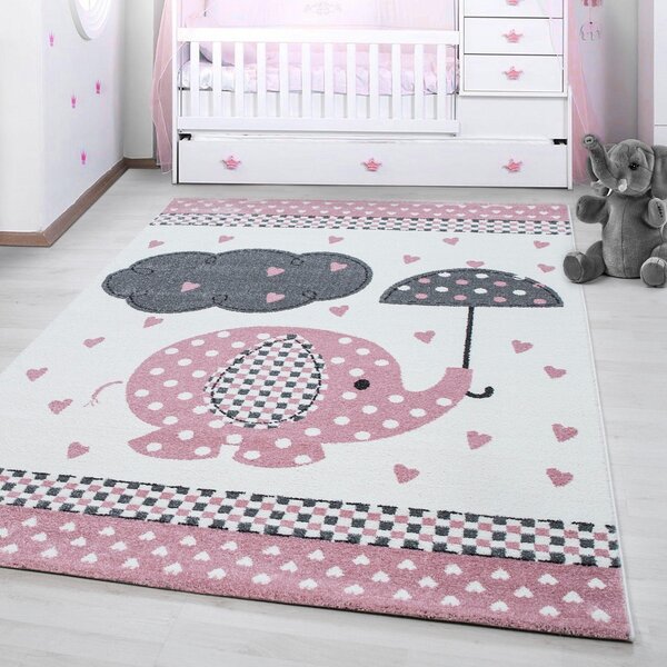 Dětský kusový koberec Kids 570 Pink | růžový Typ: 120x170 cm