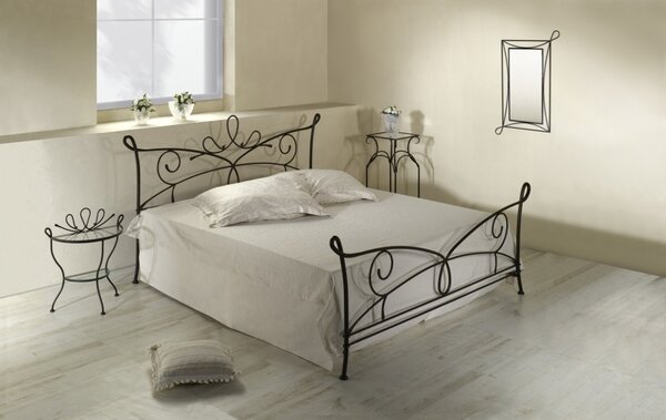 IRON-ART SIRACUSA - elegantní kovová postel 160 x 200 cm