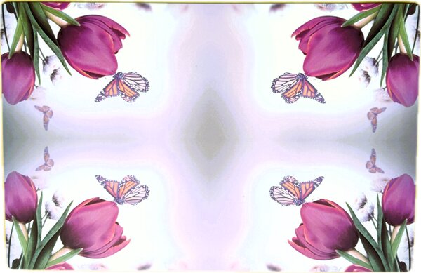 Prostírání plastové Tulips 43*28cm 4ks/bal 1000627