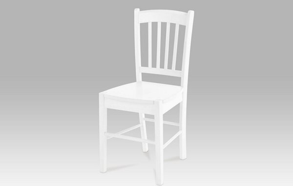Jídelní židle AUC-005 WT, bílá