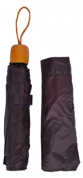 Vínový skládací deštník Michiel – 56 cm