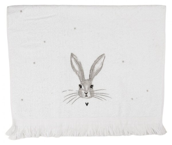Kuchyňský froté ručník s motivem zajíčka Rustic Bunny – 40x66 cm