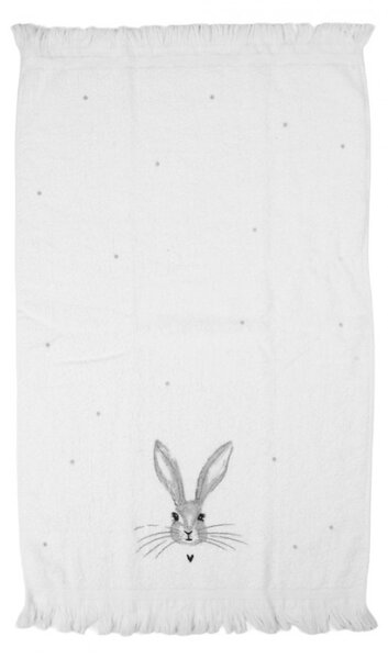 Kuchyňský froté ručník s motivem zajíčka Rustic Bunny – 40x66 cm