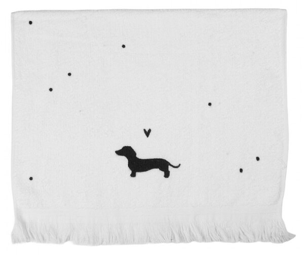 Kuchyňský froté ručník s jezevčíkem Paws – 40x66 cm