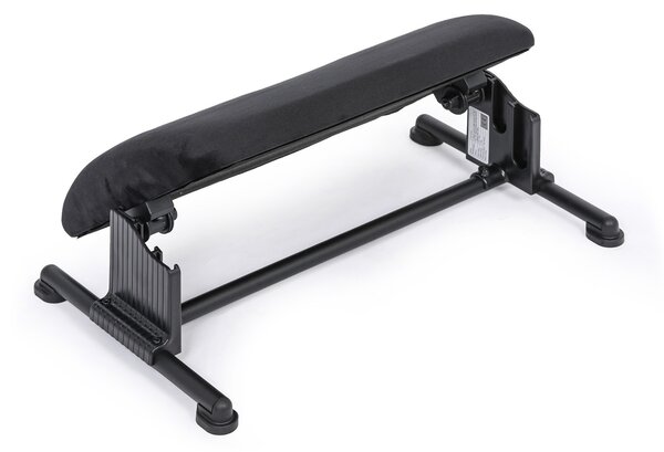Relaxační vyhřívaná podložka pod nohy, 420 × 300 mm, černá