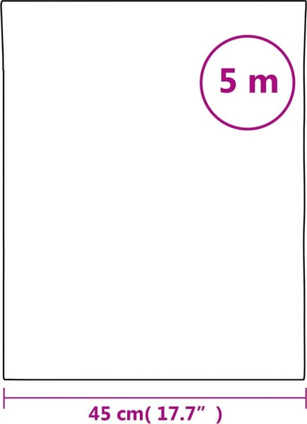 VidaXL Samolepicí okenní fólie Nastavitelné PVC [155731] Barva: matná bílá