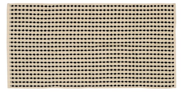 RUČNÍK, 50/100 cm, černá, ecru Dieter Knoll - Ručníky na ruce