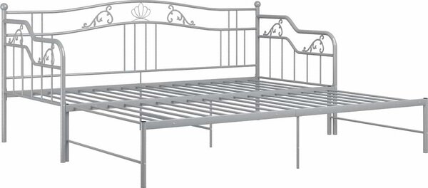 VidaXL Rám vysouvací postele/pohovky kovový 90 x 200 cm [324765] Barva: Černá
