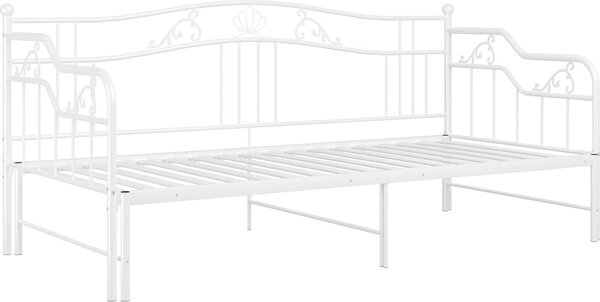 VidaXL Rám vysouvací postele/pohovky kovový 90 x 200 cm [324765] Barva: Černá