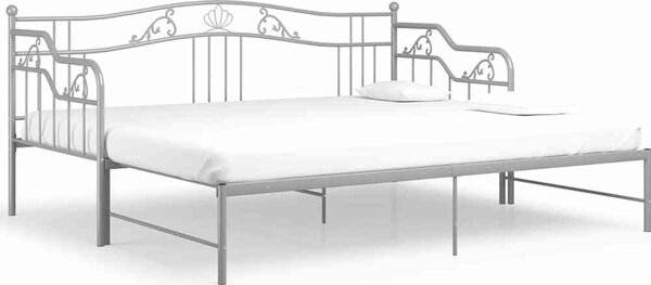 VidaXL Rám vysouvací postele/pohovky kovový 90 x 200 cm [324765] Barva: Černá