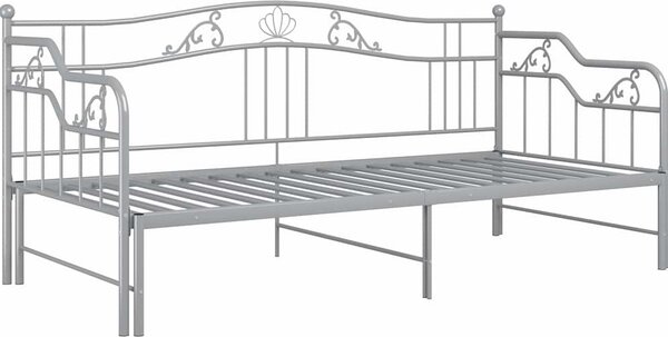 VidaXL Rám vysouvací postele/pohovky kovový 90 x 200 cm [324765] Barva: Černá