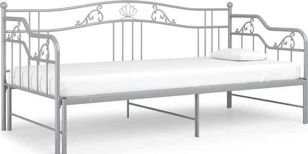 VidaXL Rám vysouvací postele/pohovky kovový 90 x 200 cm [324765] Barva: Černá