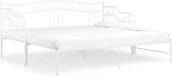 VidaXL Rám vysouvací postele/pohovky kovový 90 x 200 cm [324765] Barva: Černá