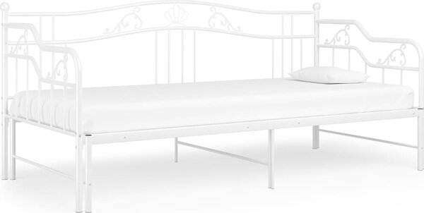 VidaXL Rám vysouvací postele/pohovky kovový 90 x 200 cm [324765] Barva: Černá
