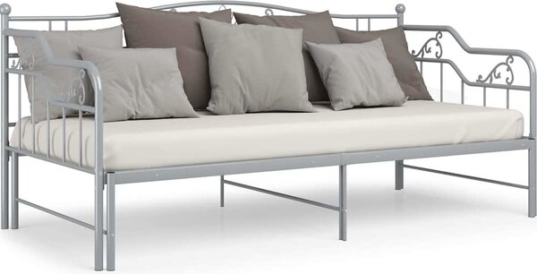 VidaXL Rám vysouvací postele/pohovky kovový 90 x 200 cm [324765] Barva: Černá
