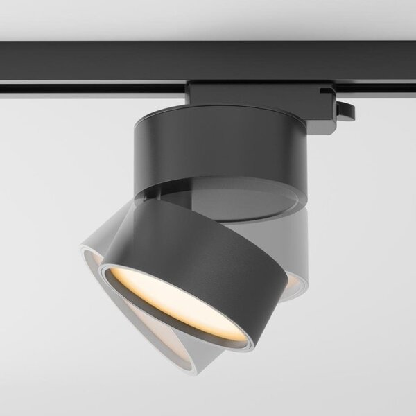 Maytoni Reflektorové LED svítidlo ONDA 12W pro 1F systém UNITY, v. 8 cm, 2700K nestmívatelné Barva: Černá