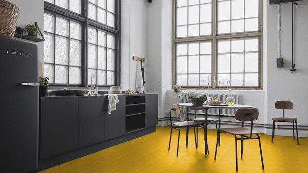 FORBO Marmoleum click Lemon zest 333251 Lamely 300 × 300 mm - 0.63 m2