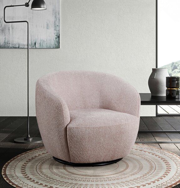 KŘESLO, textil, růžová Carryhome - Křesla klasická