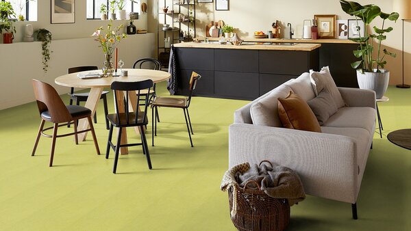 FORBO Marmoleum click Spring buds 333885 Lamely 300 × 300 mm - 0.63 m2