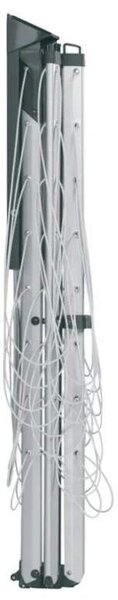 Brabantia Zahradní sušák WallFix 24m šedý