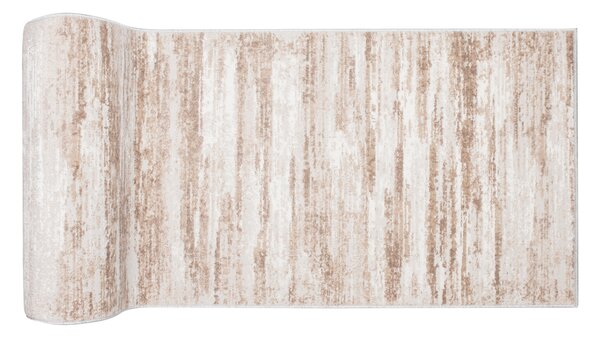 Makro Abra Běhoun moderní PORTLAND D158E bílý hnědý Šíře: 70 cm