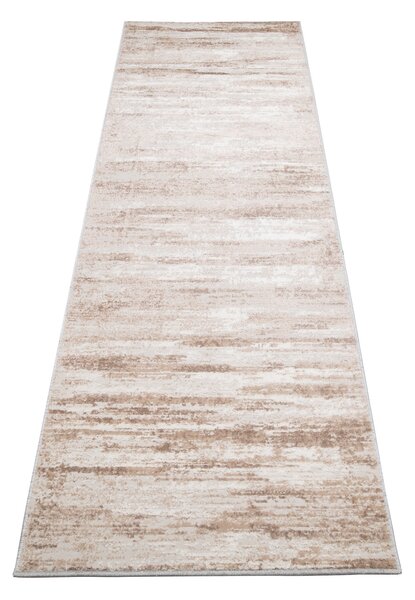 Makro Abra Běhoun moderní PORTLAND D158E bílý hnědý Šíře: 70 cm