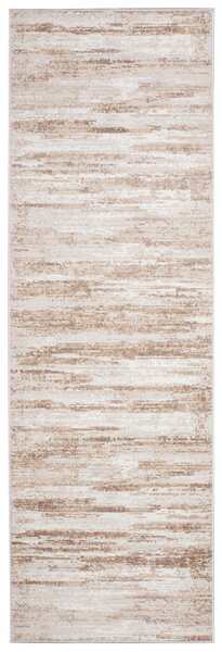 Makro Abra Běhoun moderní PORTLAND D158E bílý hnědý Šíře: 70 cm