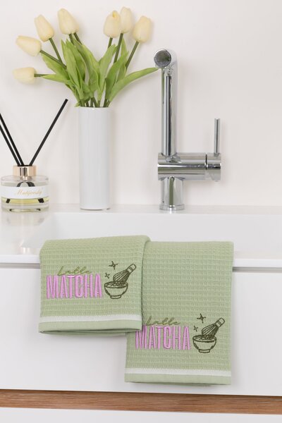 Kuchyňské utěrky Matcha